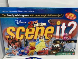 Disney Scene It 2nd Edition Family Dvd Game Complete