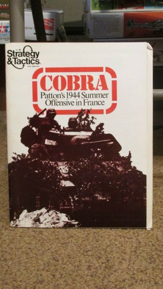 Spi: Strategy & Tactics 65 W/ Cobra,  Patton 