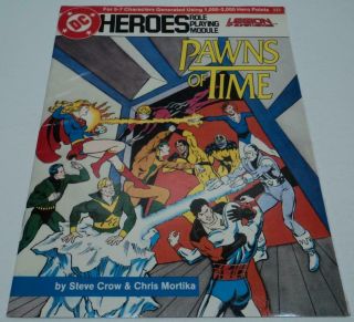 Dc Heroes Role Playing Module Legion Of - Heroes Pawns Of Time (1986) (fn, )