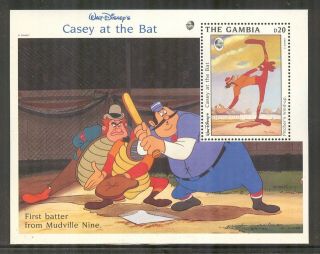 Gambia 1443,  1993 Baseball - Walt Disney 