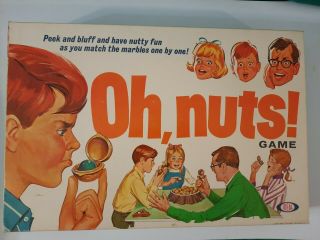 Ideal Board Game 1969 Oh,  Nuts