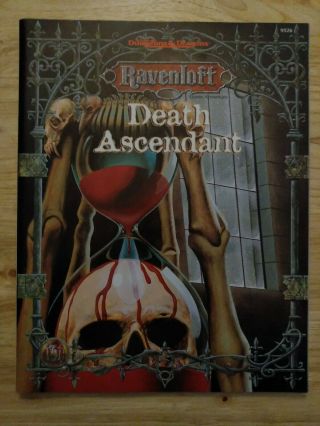 Death Ascendant 1996 Ravenloft Ad&d 9526. ,  Map.