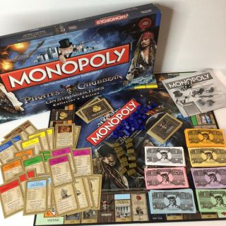 Monopoly Pirates Of The Caribbean On Stranger Tides Collectors Disney Hasbro