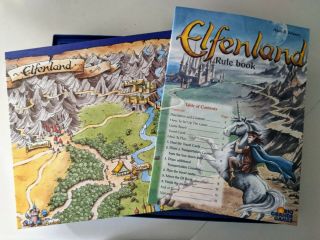 ELFENLAND Board Game Travel adventure in a fantasy land Rio Grande Games VG, 2