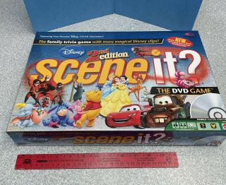 Disney 2nd Edition Scene It The Dvd Game