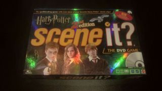 Harry Potter Scene It 2nd Edition Complete The Dvd Board Game Mattel 2007