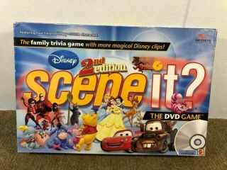 Mattel (45045) 2nd Edition Disney Scene It Dvd Game
