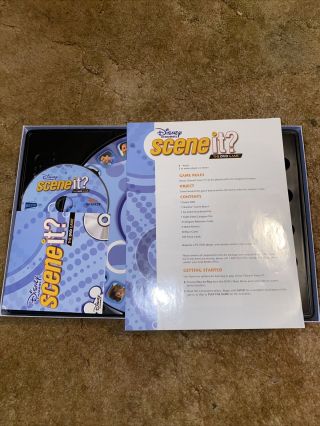 Disney Channel Scene It? DVD Board Game Complete 100 3