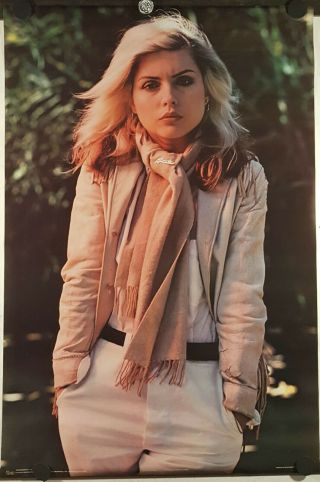 Debbie Harry Blondie 1979 Poster Approx 24 X 36 "