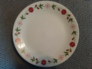 Corelle Spring Pink Dinner Plates 10 1/4” Set Of 8