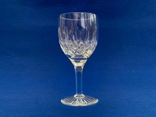 A Stuart Crystal Glencoe Clear Claret Wine Glass - More Than 1 Available