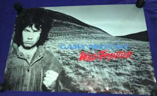 Vintage 1987 Gary Moore (thin Lizzy) Wild Frontier Promo Poster 23x35in