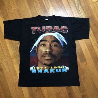 Vintage Tupac 2pac Rap T Shirt Against All Odds Rare Bay Club Black Xl 1990s Tee