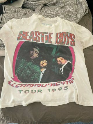 Vintage Beastie Boys Ill Communication Tour 1995 Rap Tee