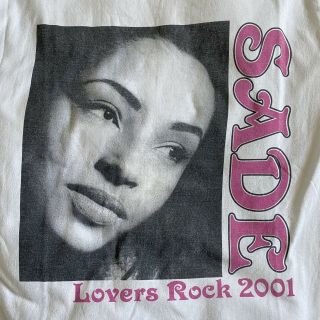 Vintage 2001 Sade Lovers Rock Tour T Shirt Rap Hip Hop Janet Jackson Lil Kim