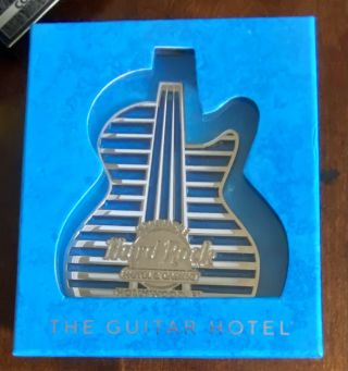 Hard Rock Hotel Hollywood Fl Guitar Hotel Grand Opening Pin Boxed Jumbo Ver