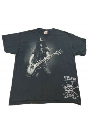 Vtg 90s Slash Guitar T - Shirt Guns N’ Roses 80 