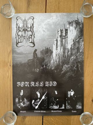 Dimmu Borgir “ For All Tid” A2 Poster Emperor Cradle Of Filth Immortal