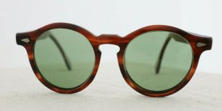 True Vintage Ote Tart Arnel Amber Tortoise 46 20 6 Sunglasses Iconic Sunglasses