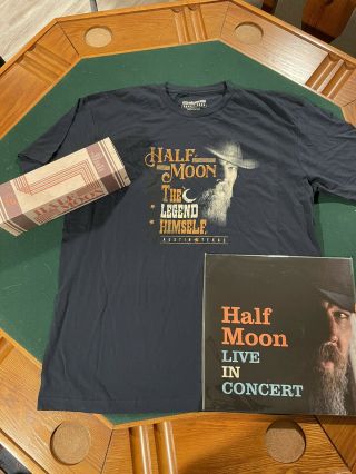 The Walking Dead Half Moon Live In Concert Record,  Poster,  & T - Shirt