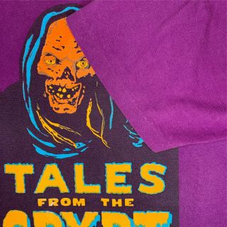 Vintage Tales From The Crypt TV Show Promo T Shirt HBO XL Crypt Keeper Movie 3