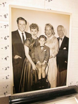 Cbs Tv Show Photo 1950s Lucy Desi Comedy Hour Lucille Ball I Love Lucy Cast (1)