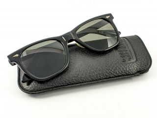 Rare American Optical Saratoga Sunglasses Black Cn 25t - 51 Jfk,  Case 1960s