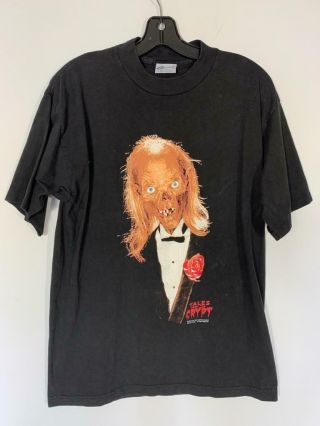CRAZY VINTAGE 90 ' S TALES FROM THE CRYPT 1994 HORROR MOVIE T SHIRT SIZE LARGE NR 2