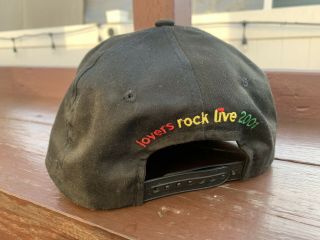 Sade Lovers Rock 2001 Snap Back Hat Vtg 3