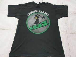 Jesus Lizard Punk Rock Hard Core Vintage T Shirt Touch and Go Records Size L 2