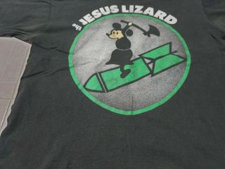 Jesus Lizard Punk Rock Hard Core Vintage T Shirt Touch and Go Records Size L 3