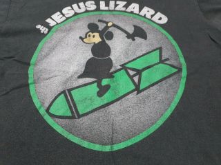 Jesus Lizard Punk Rock Hard Core Vintage T Shirt Touch and Go Records Size L 5