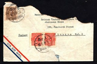 China 1946 Cover From Shanghai To London Rrr