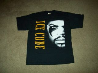 Vtg 1998 Ice Cube War & Peace T - Shirt Rap Tee Xl