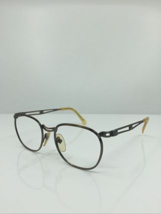 Vintage Jean Paul Gaultier JPG 56 - 2177 Eyeglasses C.  Antique Bronze Made Japan 2