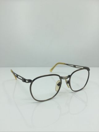 Vintage Jean Paul Gaultier JPG 56 - 2177 Eyeglasses C.  Antique Bronze Made Japan 4