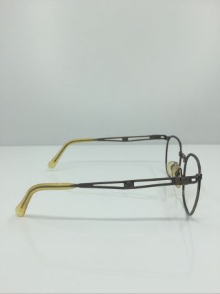Vintage Jean Paul Gaultier JPG 56 - 2177 Eyeglasses C.  Antique Bronze Made Japan 6