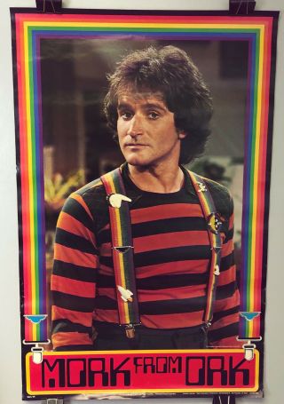 Mork From Ork Poster Robin Williams Tv Mork & Mindy Show