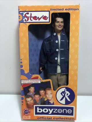 1995 Stephen Gately Boyzone Doll/ Figurine Boxed,  With Poster,  Limited Edition