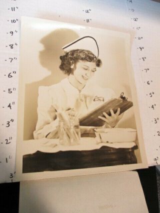 Nbc Tv Radio Show Promo Photo 1947 This Is Nora Drake Charlotte Holland Nurse
