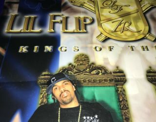2005 Lil Flip/Z - Ro Kings of South PROMO POSTER RAP 18x24in 2