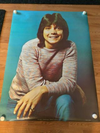 David Cassidy " Partridge Family " 29 " X 40 " Poster Plus Ltd - Canada - 1972