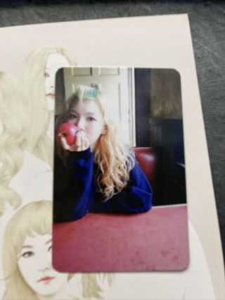 Red Velvet 1st Mini Album Ice Cream Cake CD Booklet Wendy photocard K - POP Opened 2