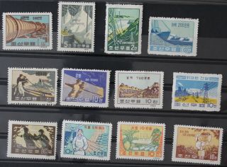 Korea,  Sc.  182 - 193,  Set Of Mlh Stamps M253