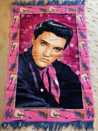 Elvis Presley Memorabilia / Collectable Carpet / Wall Tapestry 130xcm X 90cm
