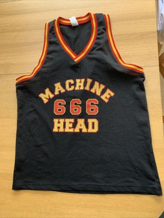 Machine Head 1994 Vest Vintage 666 Basketball Jersey Size Xl