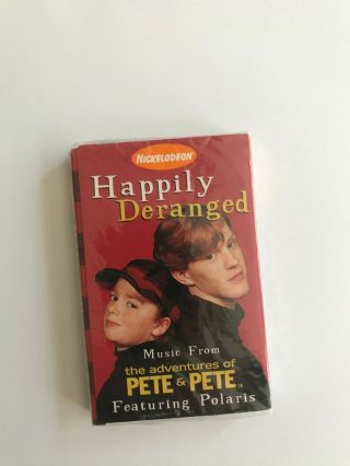 Nickelodeon The Adventures Of Pete And Pete Cassette Happily Deranged