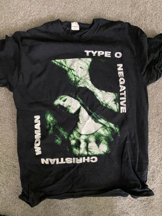 Type O Negative Christian Woman T Shirt Size M