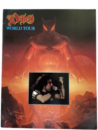 Dio The Last In Line World Tour Concert Program 1984