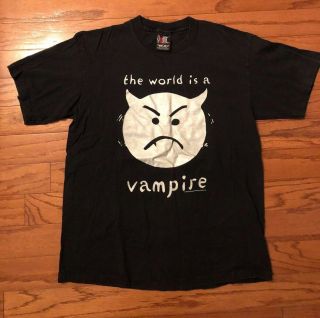 Smashing Pumpkins Vintage 1996 Infinite Sadness Tour Shirt Vampire Graphic 90s